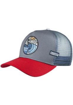 Coastal Gorra - Red/Grey