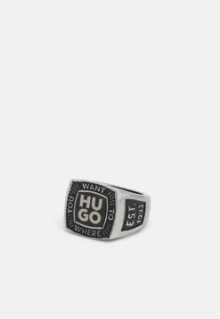 Hugo Signet - Anillo - Silver-Coloured