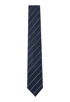 Hackett London Textured Stripe - Corbata - Navy