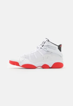 Jordan 6 Rings - Zapatillas Altas - White/Universal Red/Black