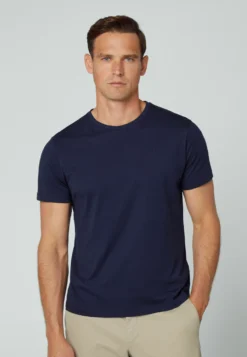 Hackett London Pima- Camiseta Básica - Navy