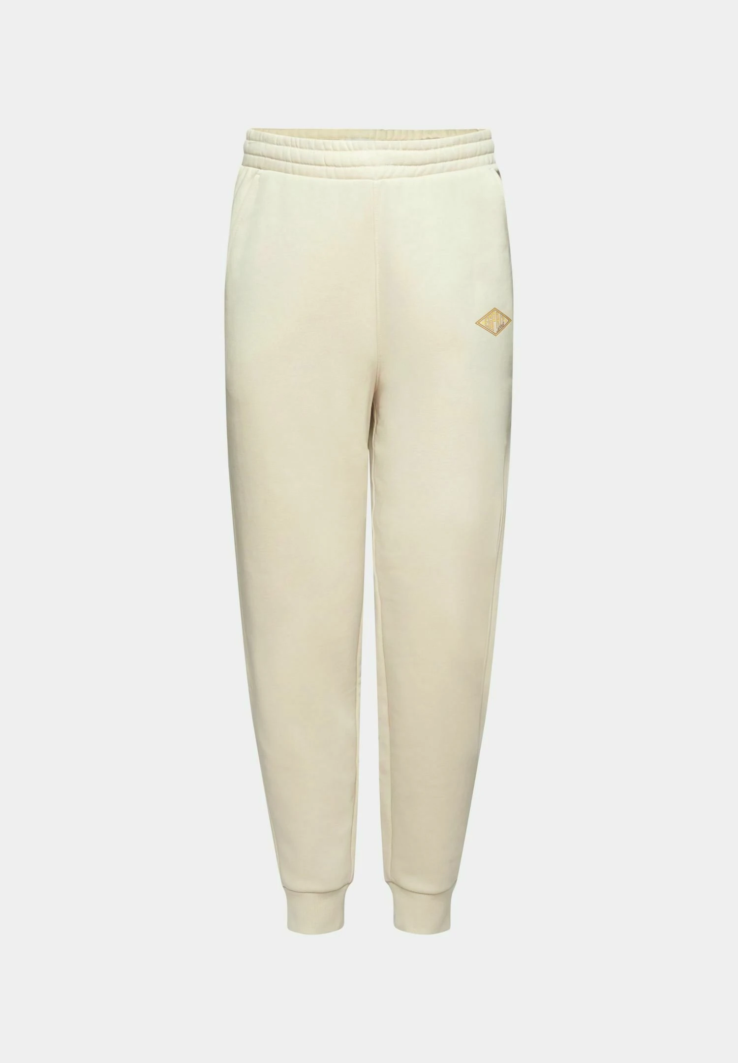 ESPRIT Jogging Mit Logoprint - Pantalones Deportivos - Light Taupe - Imagen 11