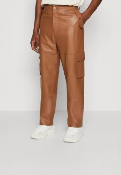 Convoy - Pantalón De Cuero - Brown