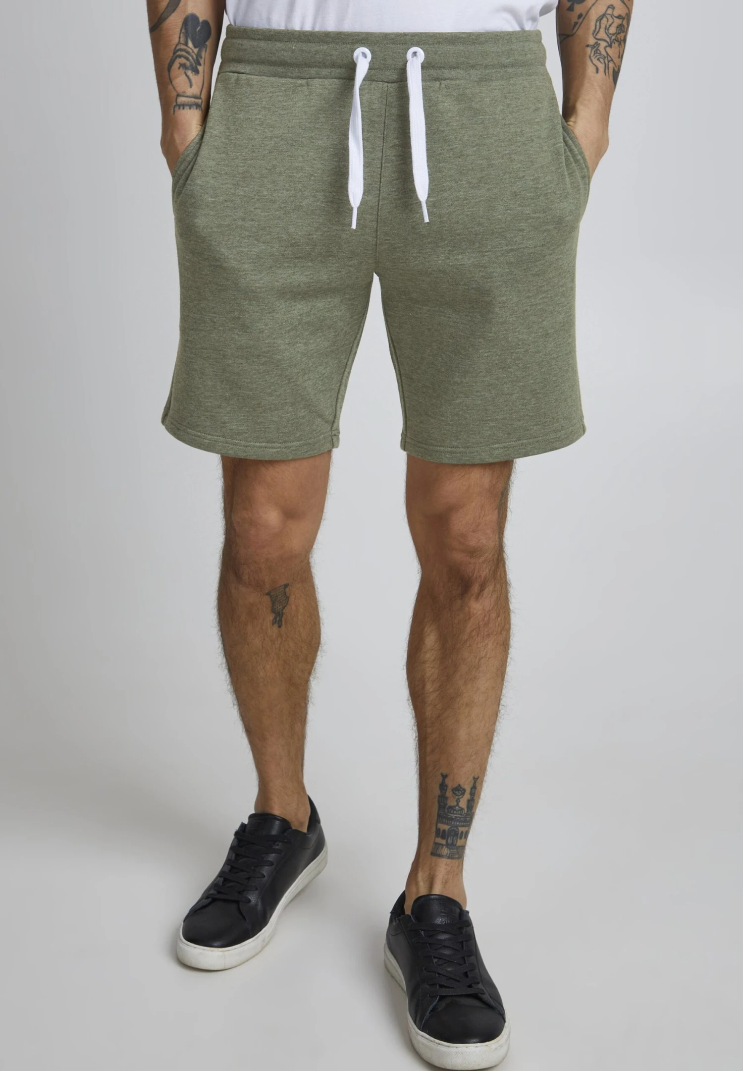 Solid Sdoliver - Shorts - Climbing Ivy Melange