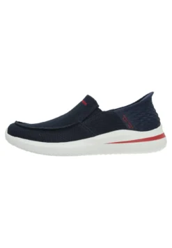 Skechers Delson 3.0 - Mocasines - Navy Knit