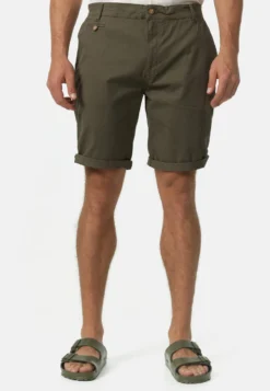 Indicode Jeans Shorts - Dark Green