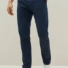 Next Check- Pantalones Chinos - Navy Blue Tonal Check