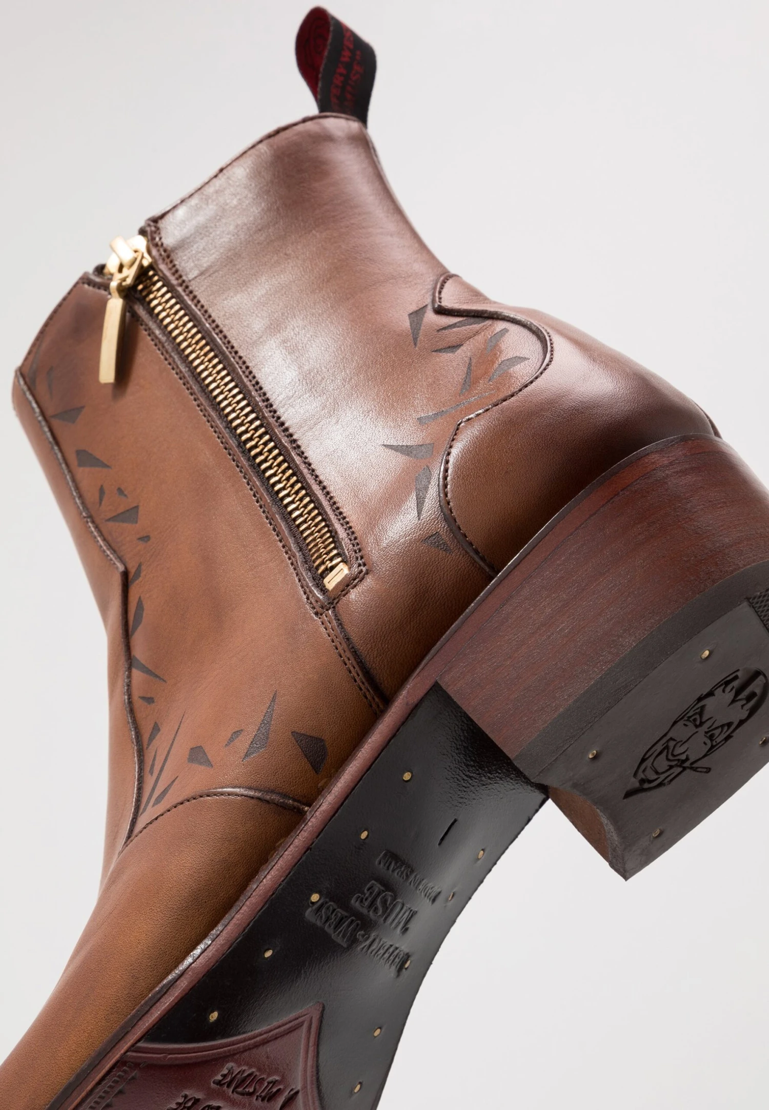 Carlito Double Zip Boot - Botines Camperos - Tan - Imagen 6