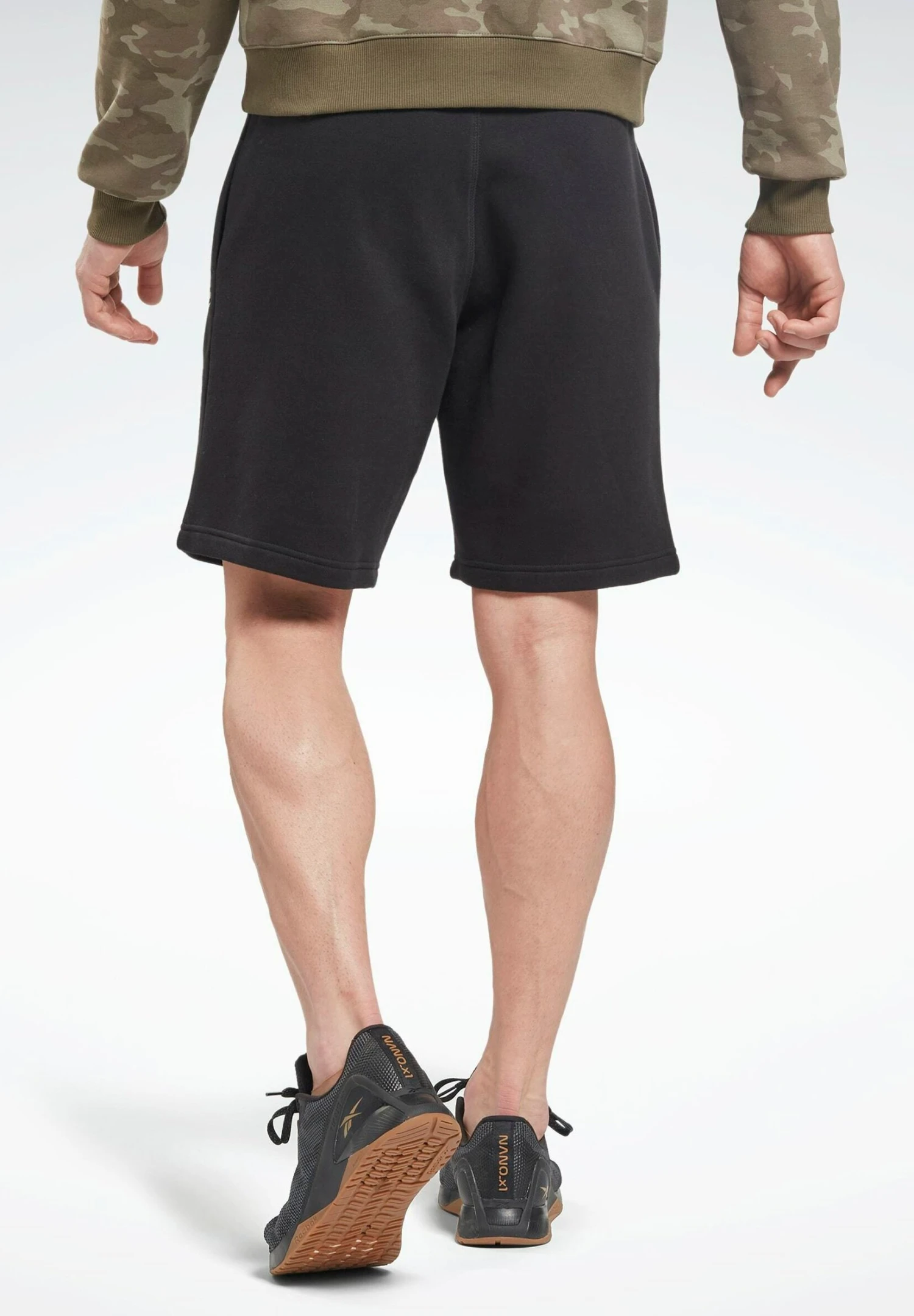 Reebok Classic Ri Left Leg Logo- Shorts - Black - Imagen 3