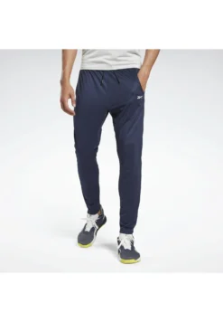 Reebok Workout Ready- Pantalones Deportivos - Blue