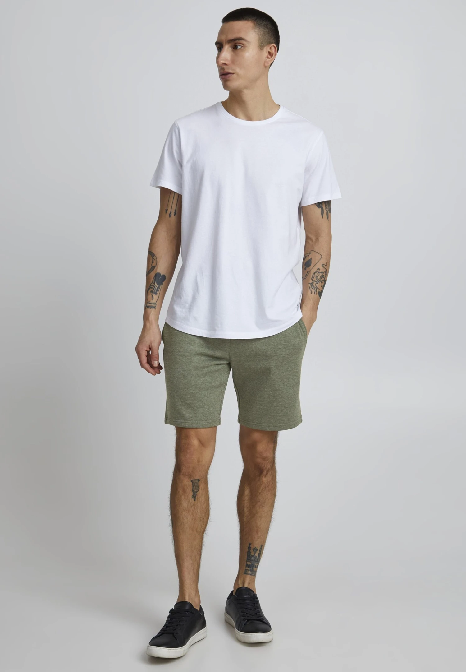 Solid Sdoliver - Shorts - Climbing Ivy Melange - Imagen 2