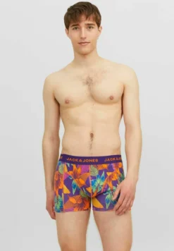 Jack & Jones 3Er-Pack Blattprint - Culotte - Violet Indigo