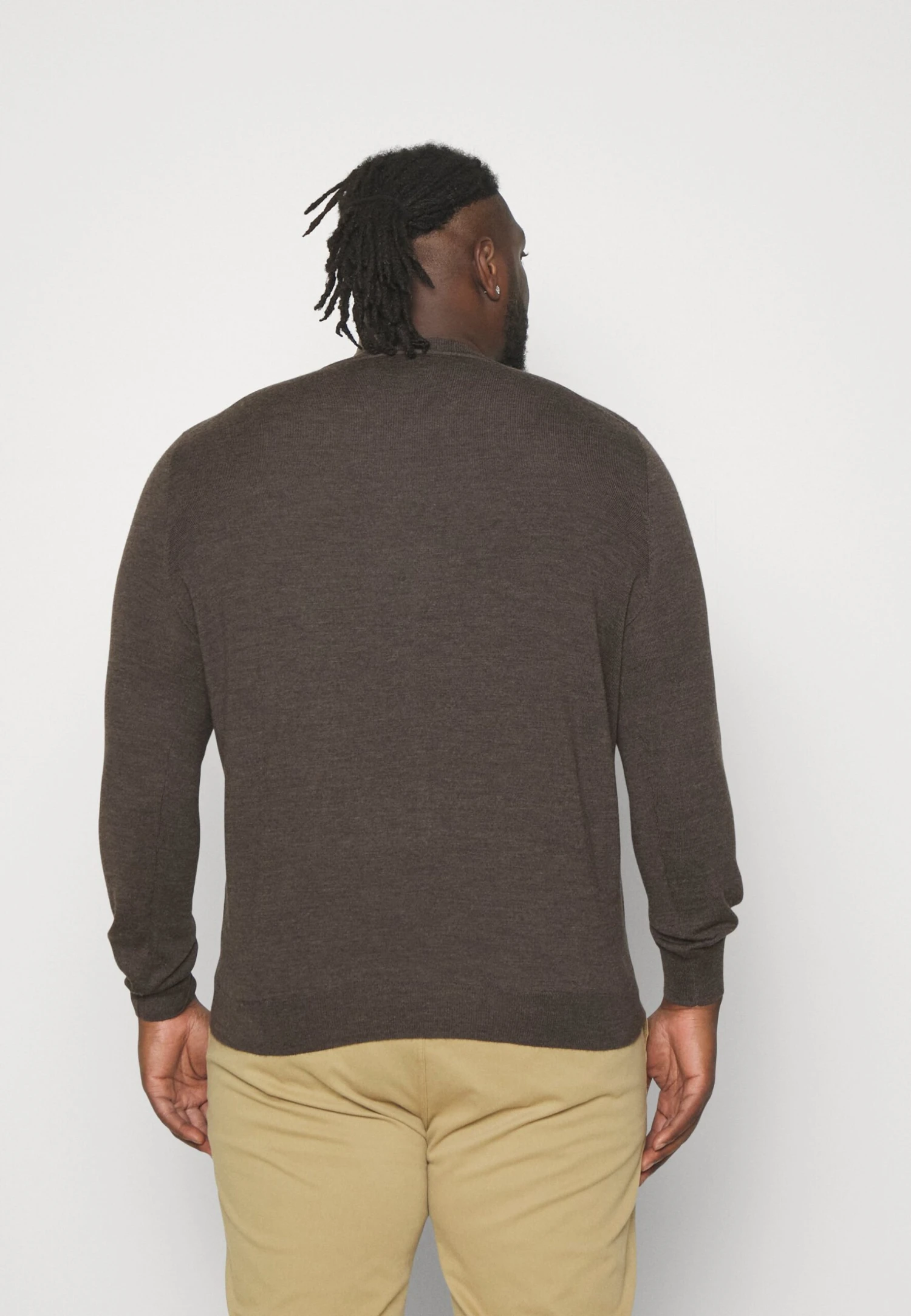 Long Sleeve - Jersey De Punto - Brown Heather - Imagen 3