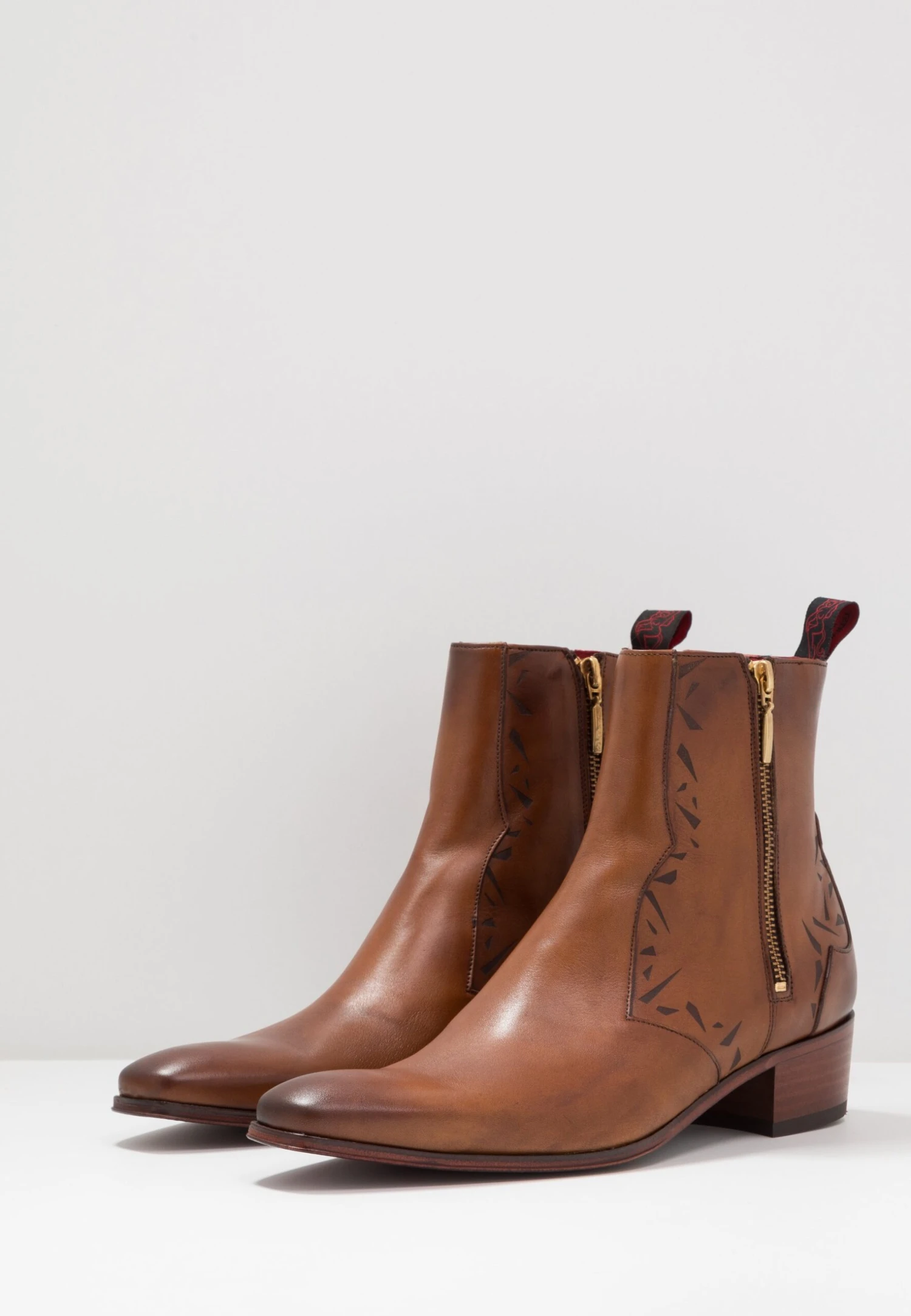 Carlito Double Zip Boot - Botines Camperos - Tan - Imagen 3